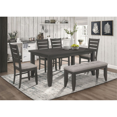6-piece Rectangular Dining Set