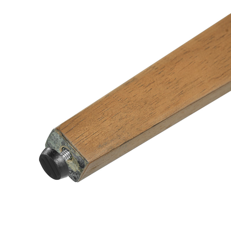Table de bar ronde en bois massif de 92,3 cm (36,34 po) avec quatre pieds