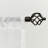 Exclusive Home Torch Curtain Rod and Coordinating Finial Set, Adjustable-437156239-437156252