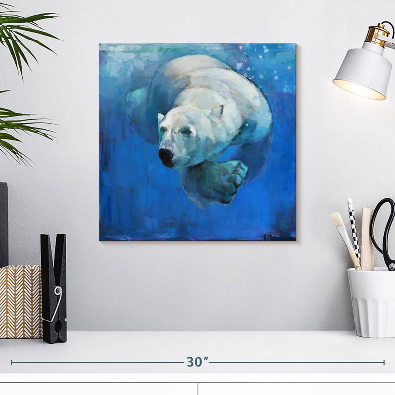 Brampt Deep Blue, 16" H x 16" W