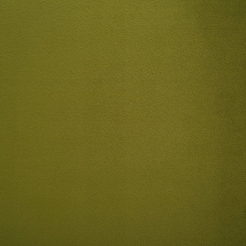 Repose-pieds standard en velours de 20,08 po Andeana, Velours vert olive
