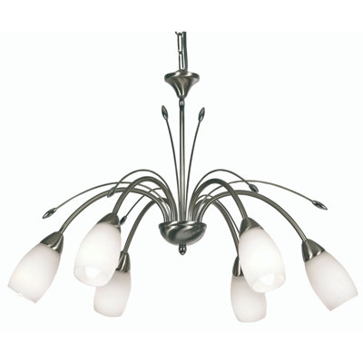 Bradwood 6 - Light Shaded Chandelier