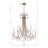 Jafus 12 - Light Steel Dimmable Chandelier-137064446