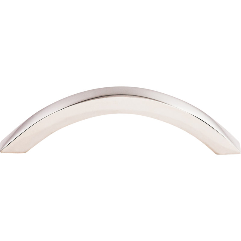 Iola Bar pull, Polished Stainless Steel, 3 3/4" Center to Center