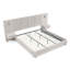 King Size Upholstered Bed Frame with Headboard-349523245-349523246