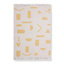 Geometric Area Rug in Yellow/Beige