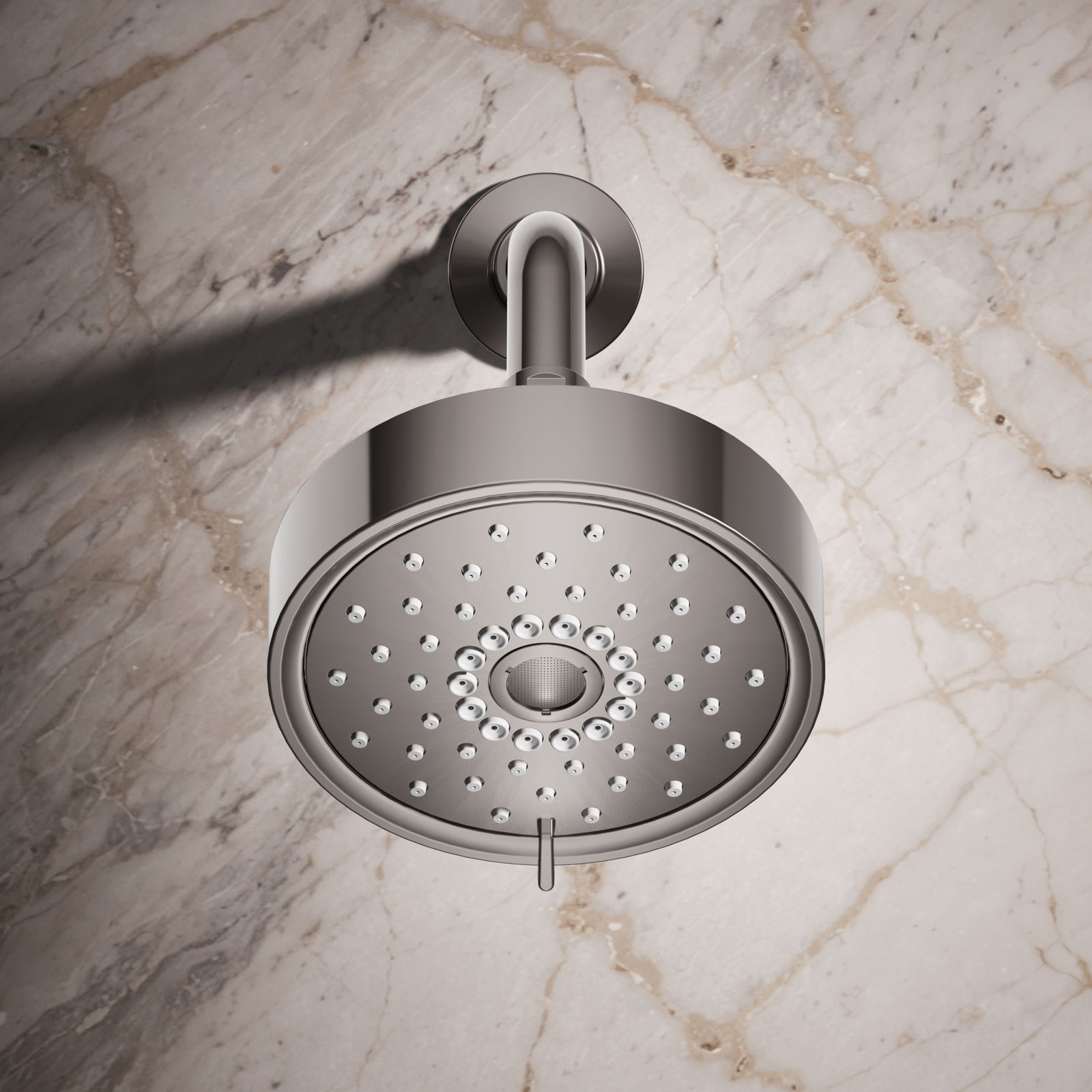 Purist 2.5 GPM 5.5" Wall Mount Showerhead, Vibrant Titanium