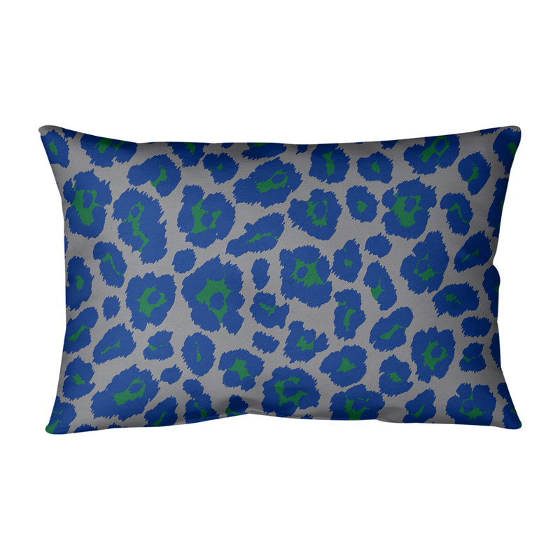 Housse de coussin rectangulaire Seattle football, Croisé en coton, Argent