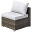 Ensemble de canapé modulaire 5 pièces avec coussins-798203216-794153593
