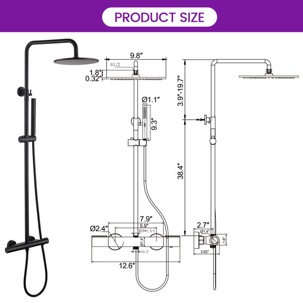 Dimensions du produit