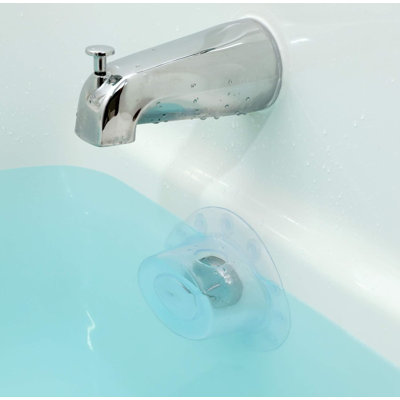 Couvercle de drain de baignoire transparent 4 po x 2 po