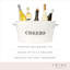 Bassine galvanisée "cheers" Farmhouse