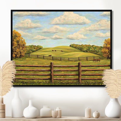 Impression sur toile Kentucky Bluegrass Country Charm II - Kentucky