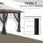 Outsunny 13' X 13' Pop Up Gazebo With Netting, Instant Canopy Tent Shelter With 2-Tier Roof,  Wheeled Carry Bag, Water/Sand Bags For Outdoor, Garden, Parties, Beige
