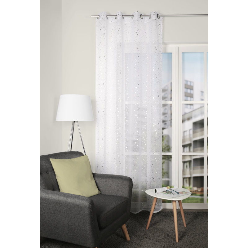 Sheer Curtain Single Panel