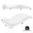 3-in-1 Ergonomic Lash Bed Topper with Lash Pillow, Foldable Full Body Support Cushion for Lash Extensions and Beauty Salon, Curvy Massage Cushion-129470053