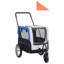 Chariot pour chien pliable 2-en-1 pour vélo-50033677