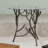 Karlie Glass Top End Table