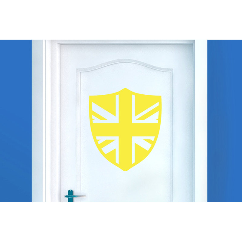 Sports Wall Decal, Bright Yellow