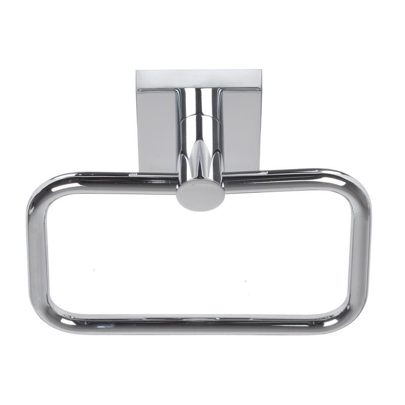 Tiburon Towel Ring, Satin Nickel