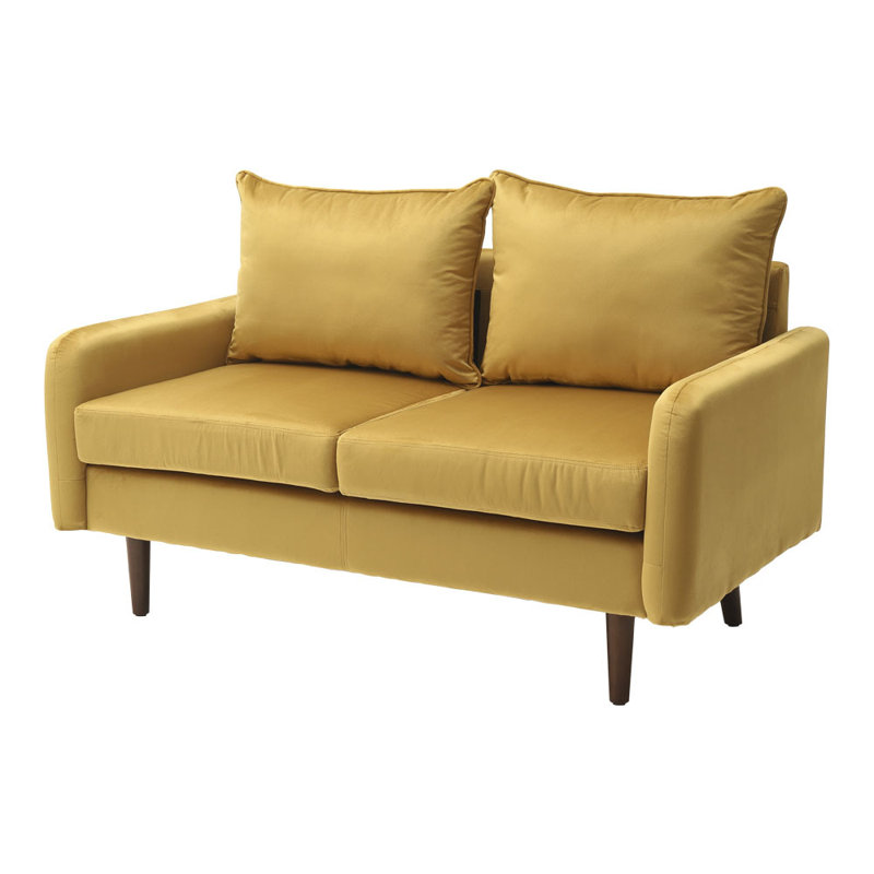 Rundelle Velvet Loveseat