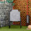 Chaise berçante d'extérieur en métal Mandy-293003465