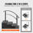 VEVOR Handrails for Outdoor Steps Adjustable Wrought Iron Handrails-98260483-61694610