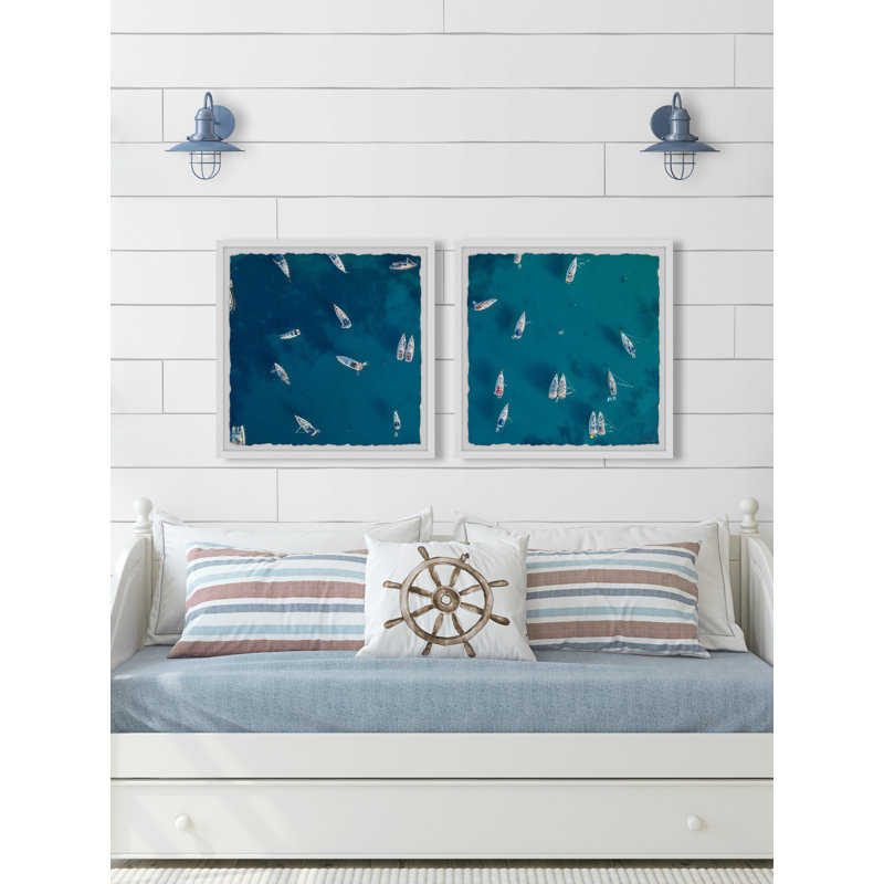 I Need A Boat - 2 Piece Single Picture Frame Print, 30cm H x 30cm W x 3.81cm D