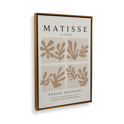 Matisse's La Gerbe Quartet en brun