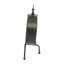 Horloge de table analogique analogique brun foncé