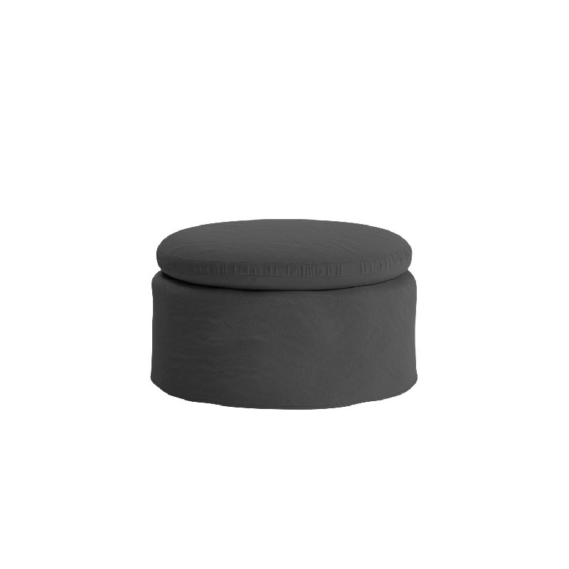 Evergreen Ottoman, Fog Hemp Blend