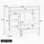 Meuble-lavabo 36 po avec lavabo, armoire de salle de bain avec tiroir rabattable, 3 tiroirs et 2 portes-8290056