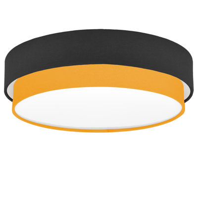 Avory Fabric Flush Mount