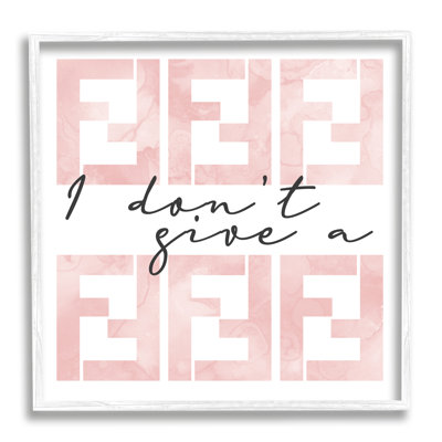 " Glam Fashion Brand Humor " Graphic Art Print
