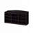 Shoe Rack with Nine Storage Shelves with Top Open Shelf