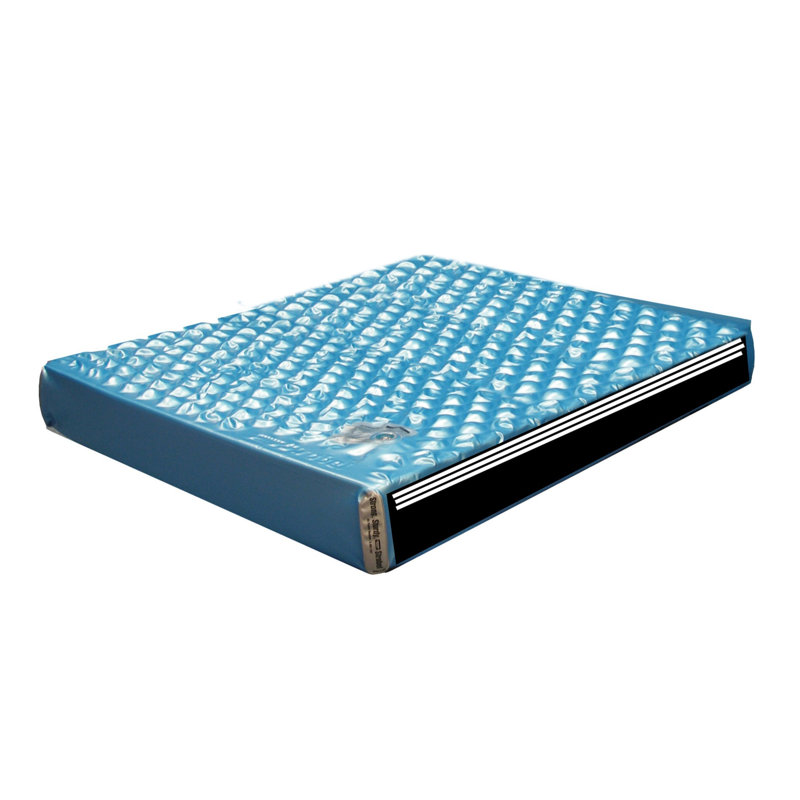 Matelas pour lit d'eau semi-ondulé à remplissage profond 9 po Feathertop-303, Très grand