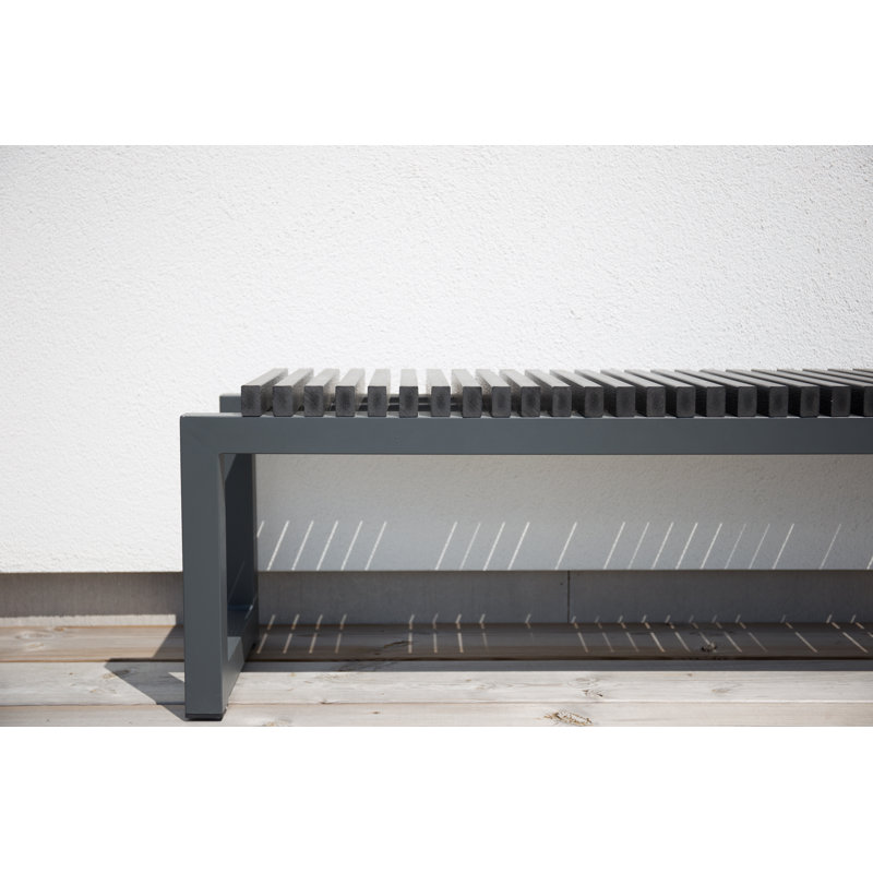 Lydon Metal Garden Bench