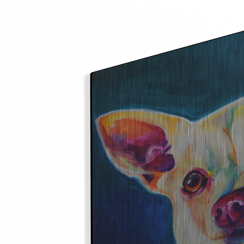"Chihuahua - Coco" par Dawg Painter, H 12 po x l 16 po