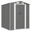 Garden Shed 192x191x223 cm Galvanised Steel-1519263873