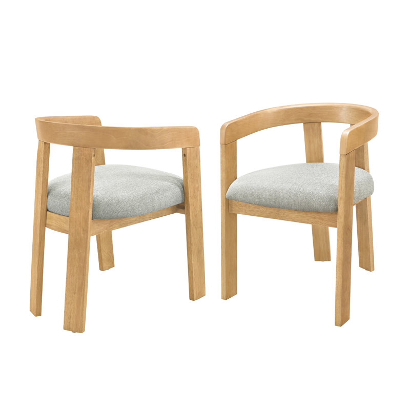 Chaise de bar demi-siècle Polyn, Chêne naturel