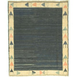 One-of-a-Kind 4'9" X 5'9" Hand Knotted Area Rug