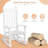 Kamree Kids 11.3'' Wood Rocking Chair and Ottoman-331392821