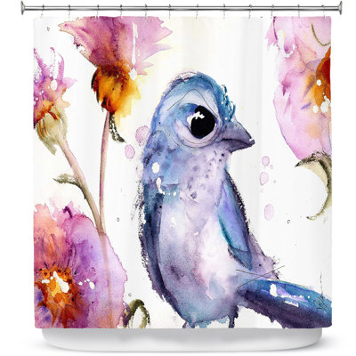 Rideau de douche Scrub Jay