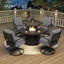 Ensemble de 4 chaises de patio pour l'extérieur-944554680