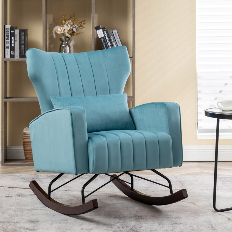 Rocking Chair, Blue