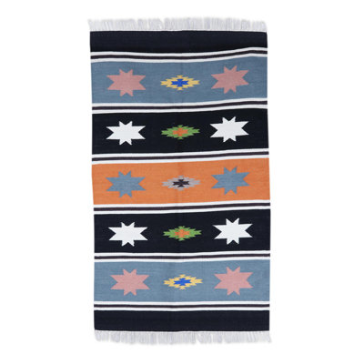 Wool Abstract Indoor Rug