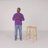 Hyacinth Hand-Woven Solid Wood Frame Counter and Bar Stool-1954834566