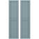Americraft Two Equal Panel Framed Board-n-Batten Shutters (Per Pair)