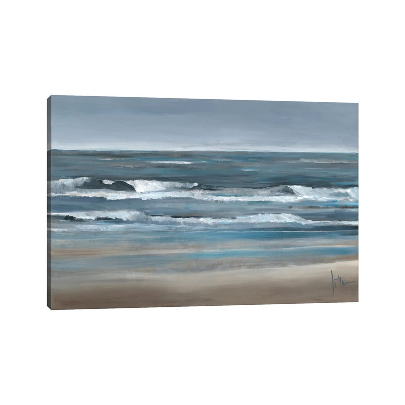 Waves II by Jettie Roseboom - Wrapped Canvas Gallery-Wrapped Canvas Giclée, 66.04 cm H x 45.72 cm W x 3.175 cm D