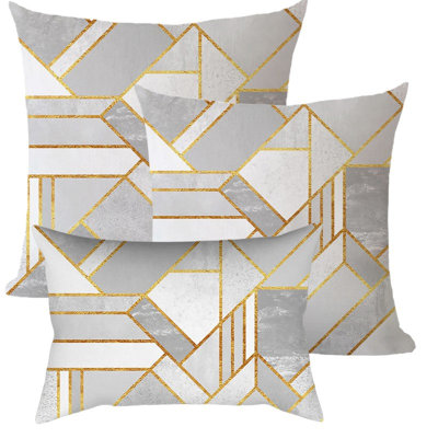 Double Sided throw pillow mix sizes(18''x18'', 12''x20'', 20''x20'') with inserts